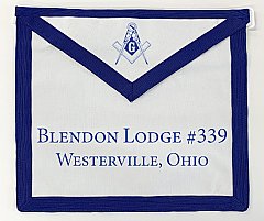 Lodge Member Apron - Blue