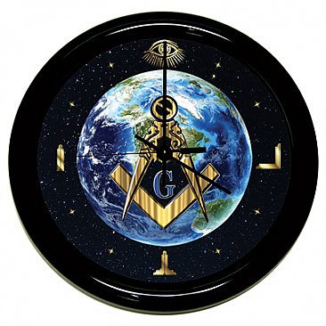 10 Inch Masonic Clock