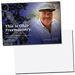 Ohio Freemasonry 5x7 Mailing Postcards (Pack of 50)
